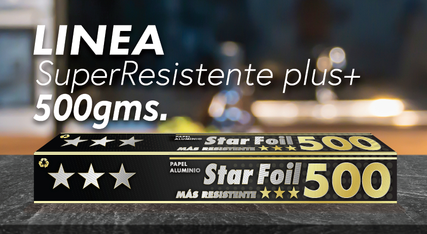 Star Foil SuperResistente plus+ 500gms.