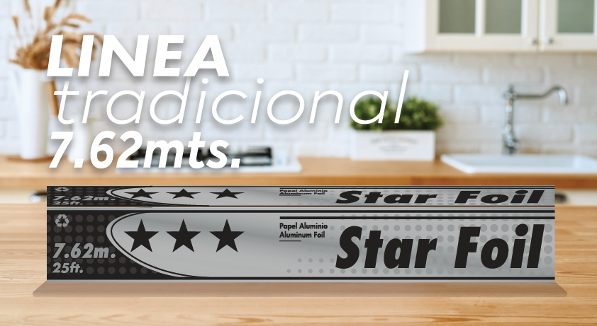 Star Foil 7.62 Metros